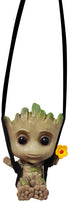 IVriel Anime Car Hanging Accessories Groot Pendant Auto Interior Decorations Home Gardening Decor Ornaments Crafts Doll Toy for Birthday Gift