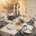 LAMORGIFT Votive Candle Holders 12pcs - Gold Birthday Party Decorations for Women - Engagement Party Decorations & Wedding Table Centerpieces Also as Mini Glass Flower Vases