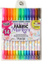 Tulip Dual Tip Fabric Markers 14 Pack - Fine Tip & Brush Tip