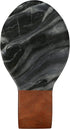 Thirstystone Spoon Rest, Gray Marble Acacia Wood