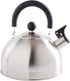 Mr. Coffee Carterton Stainless Steel Whistling Tea Kettle, 1.5-Quart, Mirror Polish