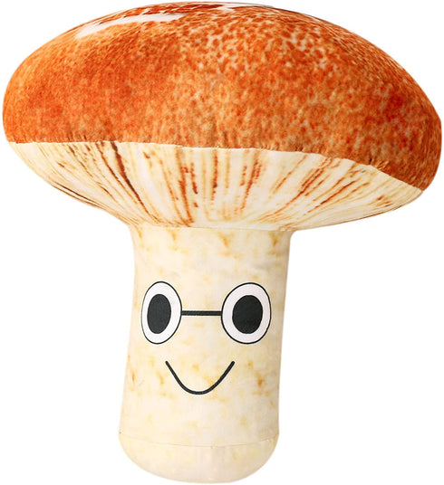 Ichesun 3D Creative Vivid Mushroom Pillow Gift Plush Throw Pillow (7"(Small Size/18cm))