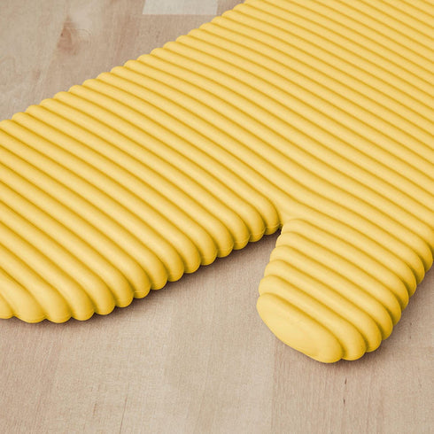 KitchenAid Ribbed Soft Silicone Oven Mitt Set, Orange Sorbet 2 Count