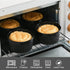 KitchenTour Porcelain Souffle Dishes 8 Ounces Ramekins for Baking Souffle, Creme Brulee - Set of 6, Black