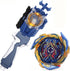 Konikiwa Battling Sparking String Launcher, Brave Valkyrie Top Burst Launcher Set, Left and Right Spin String Launcher Grip Compatible with All Bey Burst Series - Blue