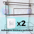 Hanging Shower Caddy over Shower Head, Bathroom Shower Organizer, Shower Storage Rack, Shampoo and Soap Holder, Bronze