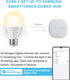 Sengled Smart Light Bulbs, Zigbee Hub Required, Works with Alexa and SmartThings, Voice Control with Google Home and Echo with built-in Hub, Soft White 60W Equivalent A19 Dimmable Smart Bulbs, 4-Pack