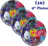 Trolls Theme Birthday Party Supplies - Serves 16 - Tablecover, Plates, Cups, Napkins, Candles