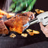 CORKAS Blow Torch, Professional Butane Torch Lighter with Safety Lock and Adjustable Flame for Desserts, Creme Brulee, BBQ and Baking Black&White(Gas Not Included)