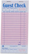 Royal - GCP3632-1-IN Pink Guest Check Board, 1 Part Booked with 15 Lines, Package of 10 Books