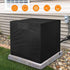 WULEE Air Conditioner Covers for Outside Units -26x26x32 inches Durable AC Cover Water Resistant Fabric Windproof Design Outdoor Furniture Universal Cover with Air Pockets