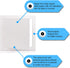 Morvat Plastic Access Panel 12 X 12, Access Door for Drywall, Access Panel for Drywall, Wall Access Panel, Plumbing Access Panel, Heavy Durable Plastic, White