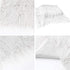 SPOKKI Newborn Photography Props Outfits 3 PCS Baby Long Ripple Wrap with and Toddler Swaddle Blankets Photography Mat with Cute Crochet Knitted Hat Costume ( 0-12 Month)
