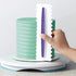 Wilton Icing Smoother Comb Set-3 Piece, White/Purple