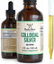 Colloidal Silver Liquid 20 PPM - 4 Fl OZ (Plata Coloidal with Dropper) 99.9% Pure, Manufactured in The USA, Gluten Free, Non-GMO by Double Wood Supplements