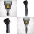 Household Cleaning Kit Attachments - Vacuum Cleaner Accessories: 2 Horse Hair Dust Brushes and Air Driven Pet Upholstery Turbo Brush with Vacuum Hose Adapter
