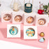 RomanticBaking 50 Pack Single Cookies Boxes 4 3/8" x 4 3/8" x 1 1/5" Bakery Boxes for Wedding Favors Party