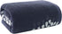 Pidada Bath Towel Hydrangea Pattern 100% Cotton Soft Absorbent Towels for Bathroom 1 Pack 27.6 x 55 Inch (Dark Grey)