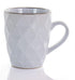 Elama Wave Series Mug Set, 12 oz, Assorted Grey 1