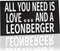 JennyGems Leonberger Sign, All You Need is Love and a Leonberger, Wood Sign, 9.5x5.5 Inches, Leonberger Mom, Leonberger Gifts, Leonberger Dogs, Leonberger Decor, American Made