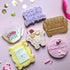 6 PCS Friends TV Show Frame Cookie Cutters Set Door Turkey Lobster Sofa Coffee Cup Central Perk Stainless Steel Cookie Molds