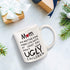 Mothers Day Gifts for Mom from Daughter Son,11oz Funny Coffee Mug Gifts for Mom Grandma Mother in Law Aunt,Unique Mothers Day Present Idea for Women Her,Mom Gifts for Birthday Christmas Valentines Day