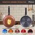MOBUTA 11 Inch Nonstick Frying Pan,Copper Cooking Skillet with Ceramic Coating, Induction Incompatible, 100% PFOA Free