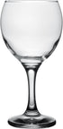 Red Co. Set of 4 Classic Glass 8.75 fl oz Stemmed All-Purpose White Wine Goblets, Clear