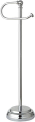 SunnyPoint Classic Bathroom Free Standing Toilet Tissue Paper Roll Holder Stand