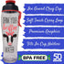 50 Strong BPA-free Reusable Water Bottle with Time Marker, 30 Ounces (Heiffen Water)