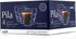 JoyJolt Pila Double Walled Espresso Glasses, Set of 4 Espresso Cups 3 Ounce Capacity. Stackable Thermal Clear Glass Cups, Ideal Fit for Espresso Machine and Coffee Maker