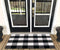 Levinis Buffalo Check Rug - Cotton Washable Porch Rugs Durable and Washable Outdoor Rugs Door Mat Hand-Woven Buffalo Plaid Rug for Outdoor/Kitchen/Bathroom/Entry Way/Bedroom, 2' x 3'