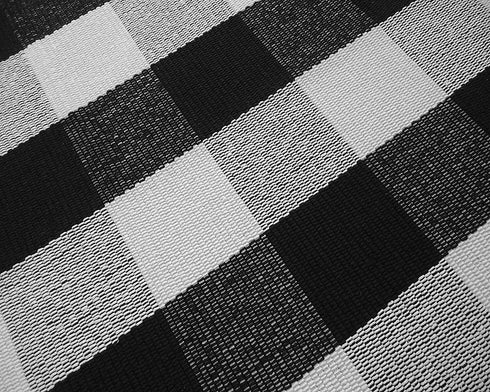 Levinis Buffalo Check Rug - Cotton Washable Porch Rugs Durable and Washable Outdoor Rugs Door Mat Hand-Woven Buffalo Plaid Rug for Outdoor/Kitchen/Bathroom/Entry Way/Bedroom, 2' x 3'