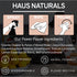 HAUS Naturals Granite Cleaner and Polish - Clean and Protect All Your Stone Surfaces. Eco-Friendly, Kids-Friendly, Animal-Friendly. Large Microfiber Cloth Included. 16 oz