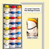 Hat Rack for Door or Wall, Baseball Hat Organizer Over The Door , 24 Deep Large Pockets Sports Caps Hat Display Storage Holder (Grey)