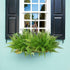 Artificial Boston Fern Plants Bushes Fake Greenery Shrubs Branches for for Decor Home Indoor Outdoor Garden 4pcs