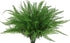 Artificial Boston Fern Plants Bushes Fake Greenery Shrubs Branches for for Decor Home Indoor Outdoor Garden 4pcs