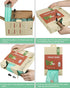 1.2 Gallon Small Trash Bags Drawstring Trash Bags, 250 Counts Compostable Car Trash Bags, Fit 4.5-6 Liters Mini Trash Bags, 1 Gallon Bathroom Trash Can Bin Liners, Small Plastic Bags For Home Kitchen Office