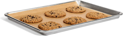 Zenlogy Parchment Paper Sheets 9x13 (200 Sheets) Unbleached Parchment Paper for Baking - Precut Parchment Liners are the Exact Fit for Quarter Sheet Pans