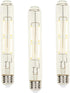 Led tube light, Long light bulb, Led filament bulb, Dimmable led tube, Desk lamp bulb, Vintage led lighting, 4.5 Watt (60 Watt Equivalent) T9 Dimmable Filament LED Light Bulb 2700K Clear E26 Base