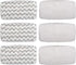 Flammi Steam Mop Pad for Bissell PowerFresh Vac & Steam 2747A, 1132 1543 1632 1652 Symphony Vacuum and Steam Mop Series, Model# 1252, 6 Pack