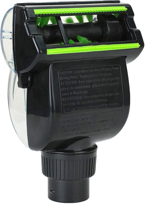 ALL PARTS ETC. Air Suction Driven Turbo Brush Vacuum Nozzle Tool, Pet Hair Vacuum Attachment Compatible with 1.25? Vacuum Fitting for Shop Vac, Bissell, Nutone, Eureka, Beam and other Central Vacuums