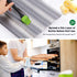 Amagabeli Baguette Pan 15" x 13" Commercial Carbon Stee Nonstick for French Baguette Baking Pan 4 Slots Bread Pans for Baking 4 Gutter Oven Toaster Pan Silver