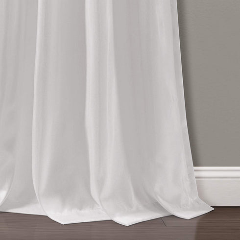 Lush Decor Night Sky Panel for Living, Bedroom, Dining Room (Single Curtain), 84" x 42" Navy and White