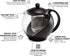 Primula Half Moon Teapot Set with 4 Tea Cups, Removable Infuser, Borosilicate Glass Tea Maker, Stainless Steel Filter, Dishwasher Safe, 40-Ounce, Tea Gift Set, Tea Set for Service of 4 Adults