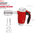 Betty Crocker 7-Speed Power Hand mixer, Red