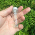 24units 14ml Mini Jars Crafts Glass Bottles with Aluminium Cap Liquid Pill Powder Ornament Bottles Empty Glass Vials Jars (24, 14ml)
