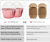 Cupcake Liners with Dome Lids 100Pack,Free-Air 3.5Oz Mini Foil Baking Cups Muffin Liners,Disposable Muffin Tin Cupcake Cups for Individual Bakery Wedding Birthday Party, with Spoons-Rose gold