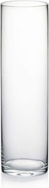 WGV Cylinder Vase, 4" W x 14" H, Floral Container, Flower Vase, Glass Candle Holder Centerpiece Planter Terrarium for Wedding Center Pieces, Home Accent Decor, Clear, 1 Piece