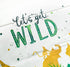 FVABO Safari Tablecloth - 2Set Jungle Themed Table Cover, for Wild Party Supplies, Animal Themed Baby Shower Birthday Table Cloth Decorations(54in x 108in)